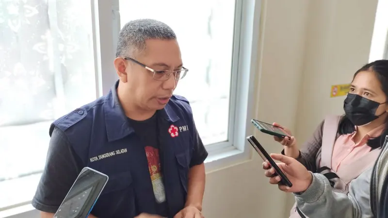 PMI Tangsel Cukupi Stok Darah 1.200 Kantong Perbulan