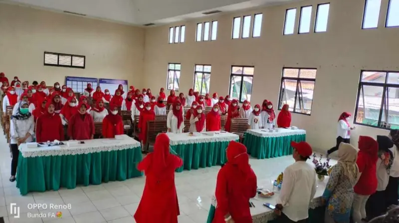 TP PKK Cempaka Putih Kota Tangsel Rakorkel Sekaligus Gelar Perlombaan