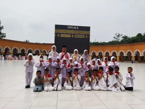 328 Anak Dilatih Manasik Haji, Bareng POKJA PAUDQU Kota Tangsel