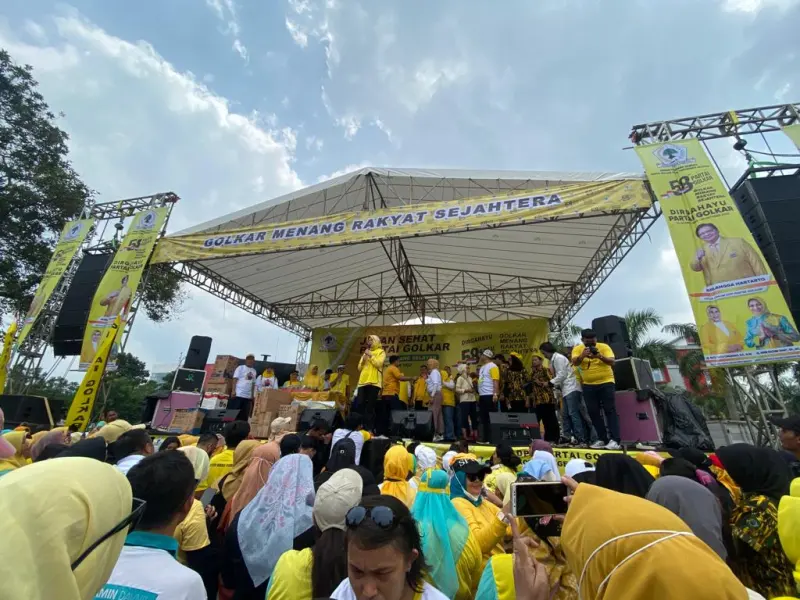 Depan Ribuan Warga Tangsel, Airin Mohon Dukungan Maju Pilgub Banten