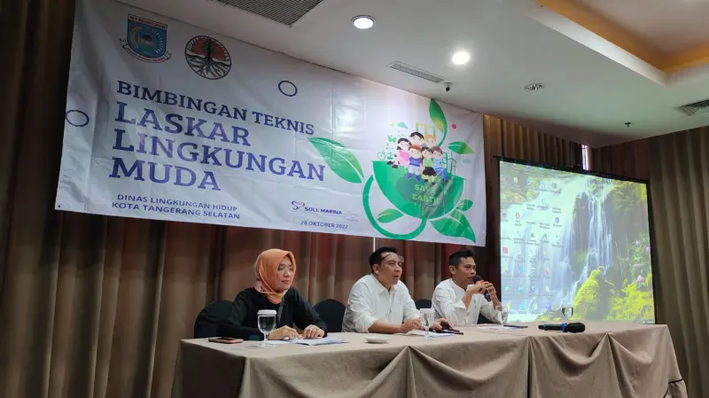 DLH Kota Tangsel Gelar Bimtek Laskar Lingkungan Muda