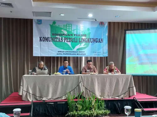 DLH Tangsel Gelar Bimbingan Teknis Komunitas Peduli Lingkungan