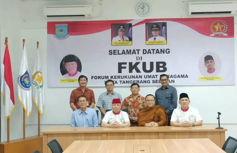 Ingin Audiensi Bareng Walikota, Vihara Sidharta Pondok Aren Temui Ketua FKUB Tangsel