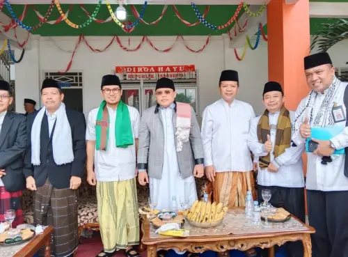 Kemenag Tangsel Upacara Hari Santri Nasional 2022, Pilar Bacakan Sambutan Menag Yaqut Cholil Qoumas