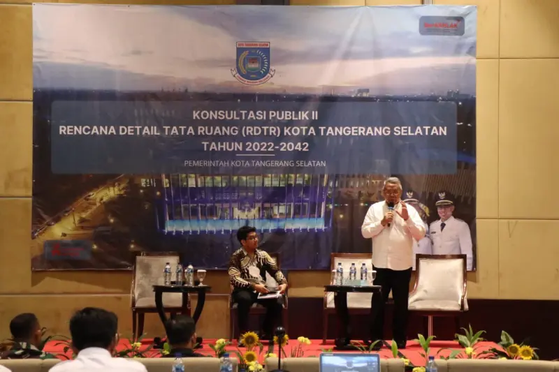 Rencana Datail Tata Ruang Tangsel 2022-2024 Diulas Secara Terbuka