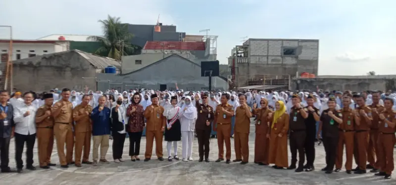 Tekan Kenakalan Remaja, JMS Kejari Tangsel Hadir di SMK Sasmita Jaya