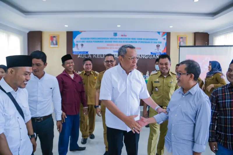 Bina RT dan RW Wilayah Setu Kota Tangsel, Begini Pesan Benyamin