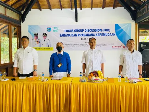 Dispora Tangsel Gandeng OKP, Gelar FGD Sarana dan Prasarana Kepemudaan