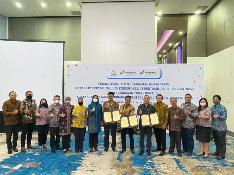Pertamina MoU Dengan Kejati Banten, Wujudkan Tata Kelola Perusahaan yang Baik