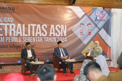 Soal Pemilu Serentak 2024, Benyamin Ingatkan Netralitas ASN