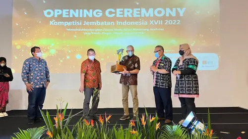 Teknik Sipil UPJ Melaju ke Babak Final, Kompetisi Jembatan Indonesia XVII Tahun 2022