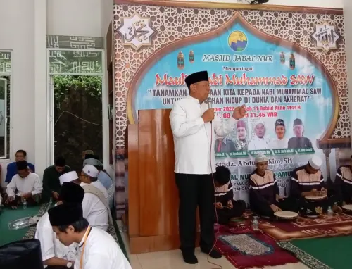 Warga Villa Pamulang Gelar Peringatan Maulid Nabi Muhammad SAW