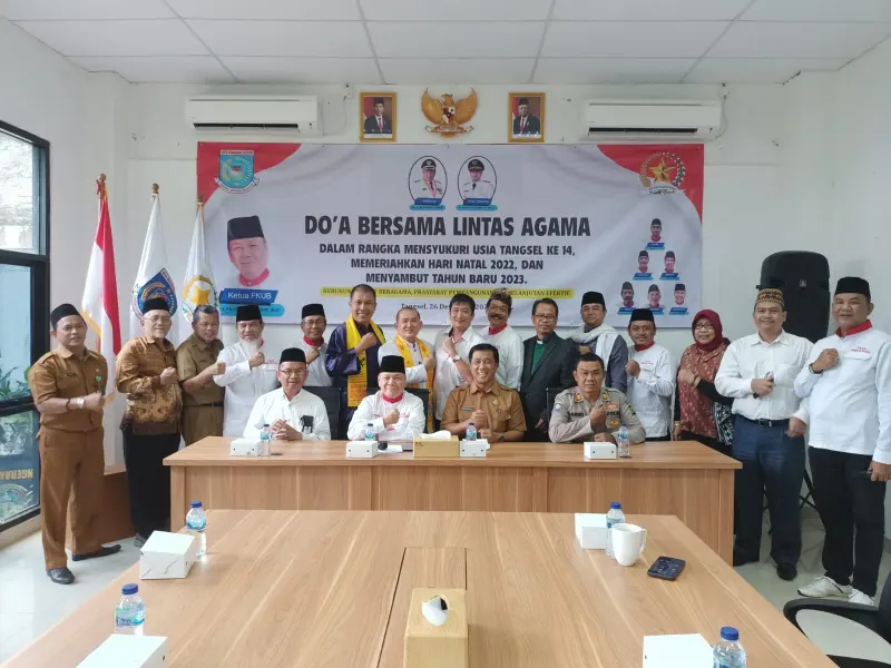 Doa Bersama Lintas Agama Diadakan FKUB Tangsel