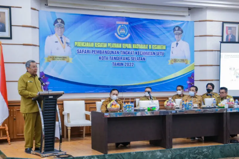 Melalui Safari Pembangunan, Pemkot Tangsel Optimis Sektor Ekonomi Kreatif Jadi Andalan