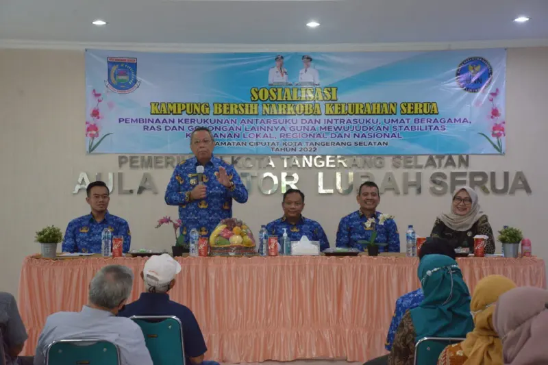 Sosialisasi Kampung \'Bersinar\' Benyamin: Upaya Pemkot Tangsel Berantas Narkoba