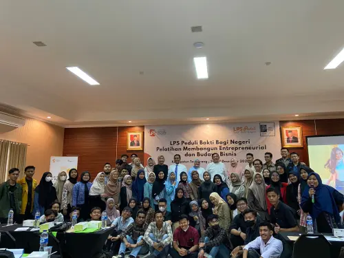 Usung Tema Wirausaha Kuat Hadapi Resesi, LPS dan CSEL UI Latih UMKM di Tangerang Naik Level