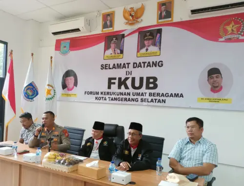 Kajian Lintas Agama FKUB Tangsel Kembali Dibuka, Kerukunan Merupakan Ikhtiar Nyata