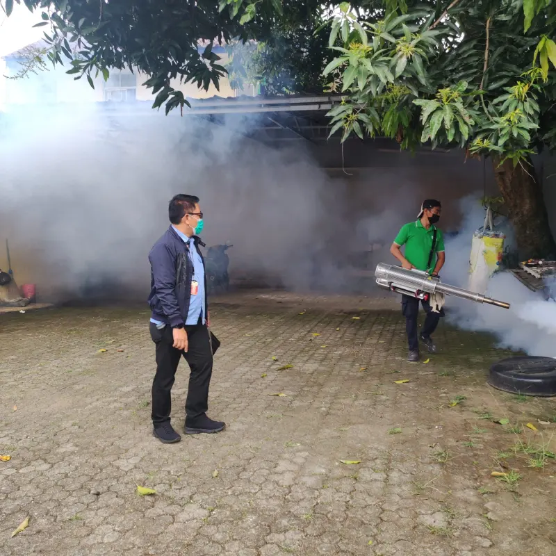 Lima Orang Kena DBD, RT Lapor, PT Indah Kiat Buru-Buru Fogging