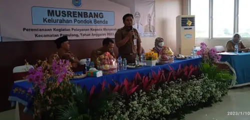 Musrenbang Pondok Benda Kota Tangsel 2,9 Miliar, Mukroni: Penting Kualitas bukan Sekedar Kuantitas