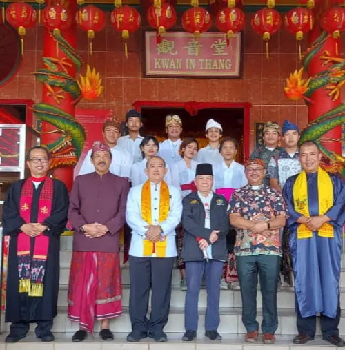 FKUB Tangsel Ikut Serta Pawai Ta\'aruf MTQ XIV, Ada Barongsai Sampai Bawa Cakalang