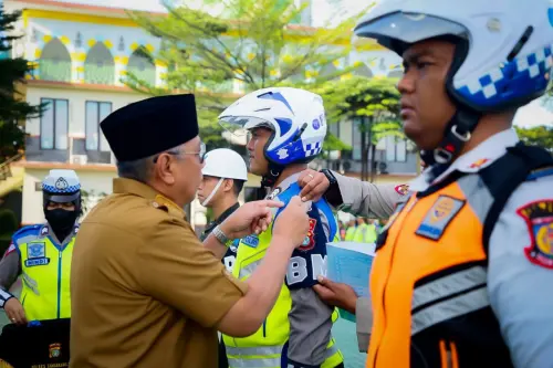 Operasi Keselamatan Jaya Dimulai, Benyamin Pimpin Apel Pasukan