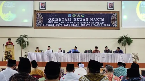 Orientasi Dewan Hakim Jelang MTQ Ke XIV Tingkat Tangsel