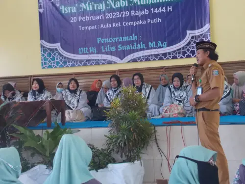 Peringatan Isra Mi\'raj Nabi Muhammad SAW di Cempaka Putih Kota Tangsel