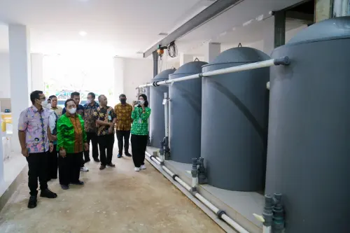 Hadiri Peresmian Kampung Sanitasi, Pilar Sambut Baik Program HAKLI