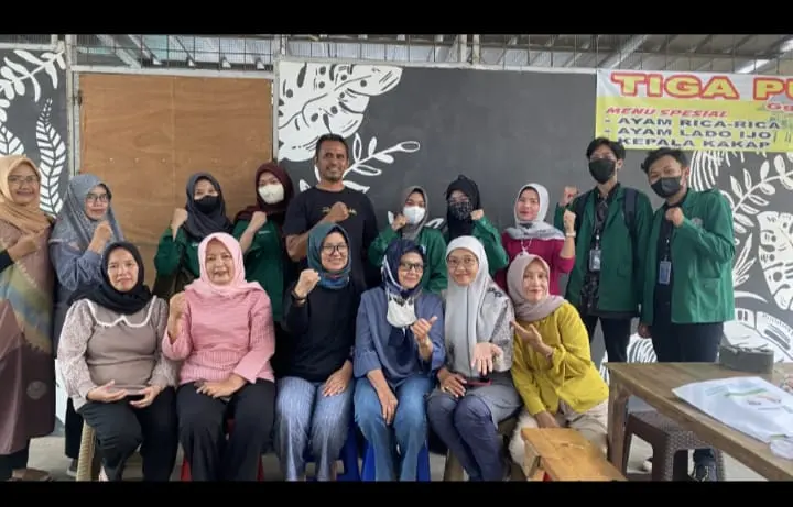 Praktek Belajar Lapangan, Mahasiswa UHAMKA Disambut Warga Serpong