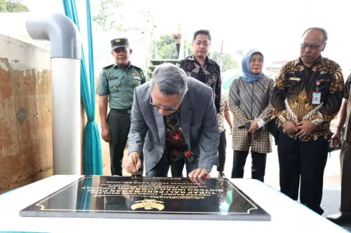 Pemkot Tangsel Terapkan Manajemen Resiko Banjir  Di Perumahan PBI Jombang Ciputat