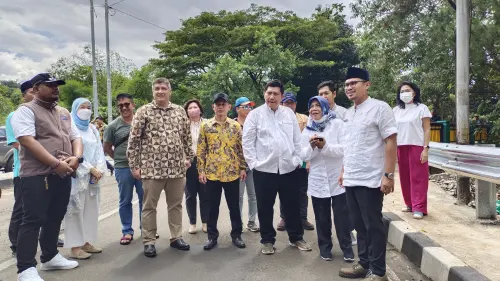 Pilar Resmikan Jembatan Tangsel-Depok Sepanjang 20,8 MeterÂ Di Perumahan Villa Cinere Mas