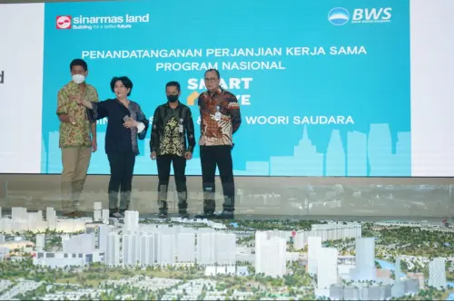 Stimulus Konsumen, Sinar Mas Land Jalin Kerja Sama Bank Woori Saudara