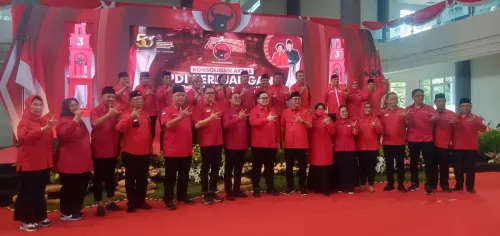 Target Lima Kursi DPR RI, PDIP Dapil VI Jatim Gelar Konsolidasi Akbar&nbsp;