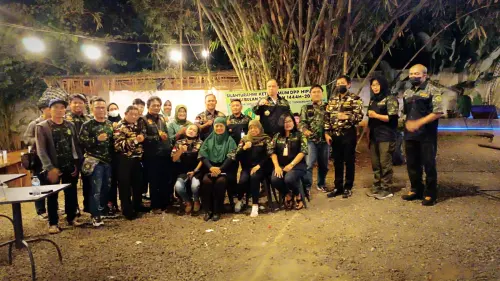 DPP dan DPC Hipakad Tangsel Gelar Rapat Sekaligus Bagikan Sembako