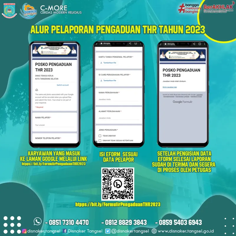 Perusahaan Tak Bayar THR, Bisa Diadukan ke Posko Disnaker&nbsp;