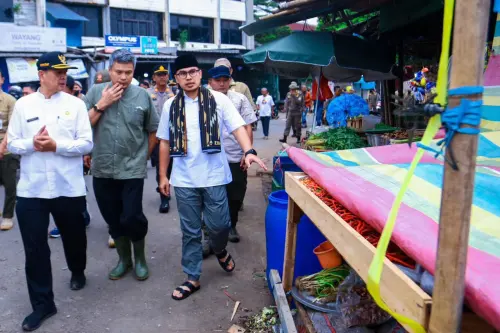 Pilar Kembali Tertibkan PKL Pasar Ciputat