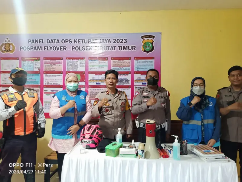 Pospam Ketupat Jaya Polsek Ciputat Timur dan Pamulang Terpantau Aman