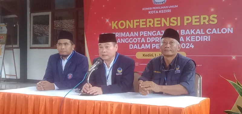 Daftar Bacaleg ke KPU, NasDem Optimis Raih Kursi Ketua DPRD