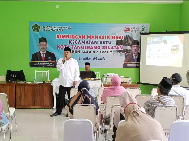Kloter Pertama Jemaah Haji Kota Tangsel Dilepas Pada 25 Mei