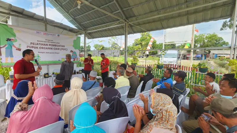 Sinar Mas Land Gelar Pelatihan Pertanian Ramah Lingkungan di Rumpin Bogor