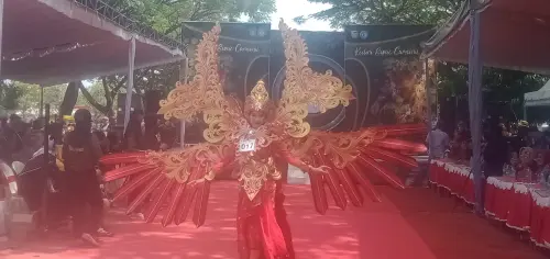 Siswa SMK Negeri 1 Ngasem Peragakan Karya CarnivalÂ 