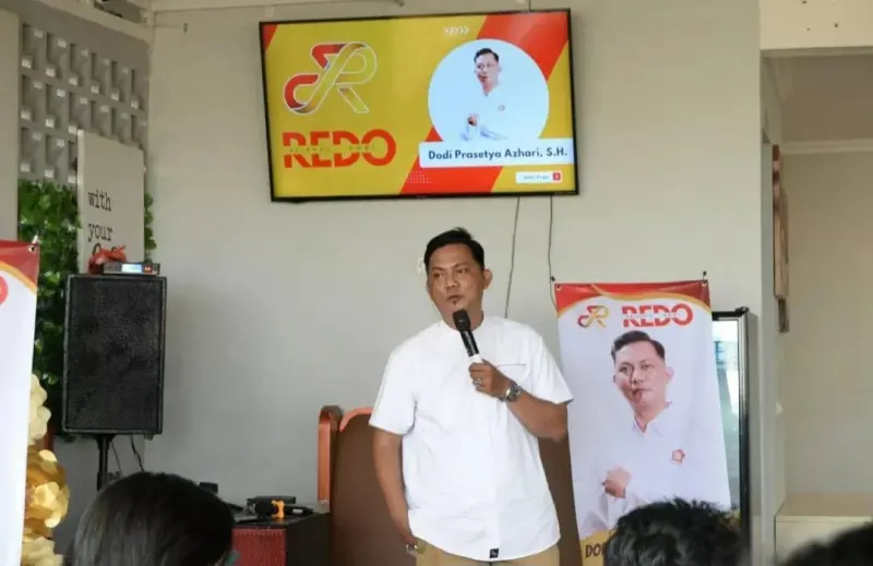Tekad Bulat Dodi Prasetya Gabung Partai Gerindra Tangsel
