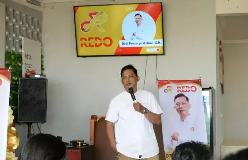 Tekad Bulat Dodi Prasetya Gabung Partai Gerindra Tangsel