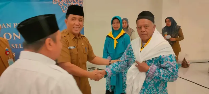 41 Calhaj Kloter 55 JKG Tangsel Dilepas SelasaÂ 