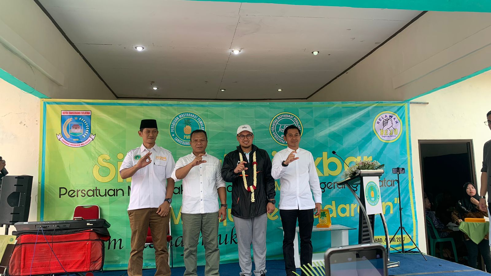 Wakil Walikota Pilar Hadiri Pertemuan Akbar PMP Tangsel