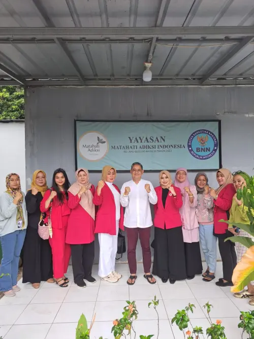 GOW Tangsel Bareng Bacaleg Golkar Kunjungi Panti Rehabilitasi NarkobaÂ 