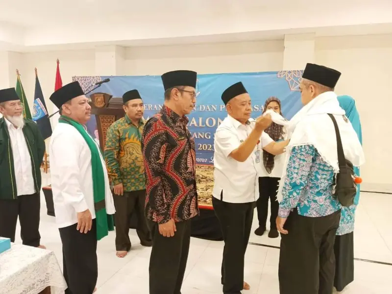 Kloter 58 JKG Tangsel Sebanyak 60 Calhaj Dilepas Asda Tiga