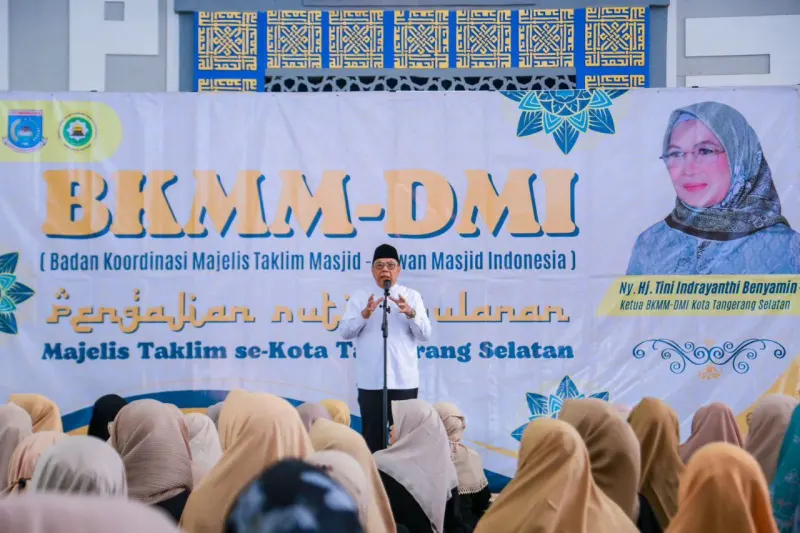 Pengajian Gabungan Majelis Taklim se Kota Tangsel, Perkaya Ilmu Agama dan Tingkatkan Ketaqwaan