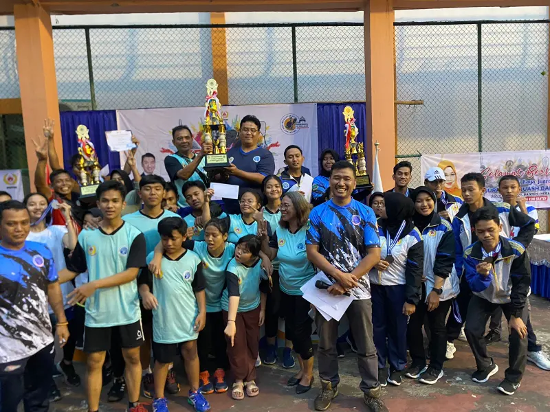 Squash Tangsel Sabet Juara Umum  Kejurprov Banten
