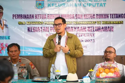 Wakil Walikota Tangsel Sebut, Ketua RW dan RT Ujung Tombak Program Pemerintah